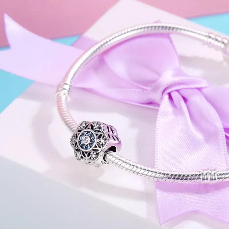 (resim) Pandora tarzı Romantik kar taneleri Charm - SCC247 - Görüntüle 4