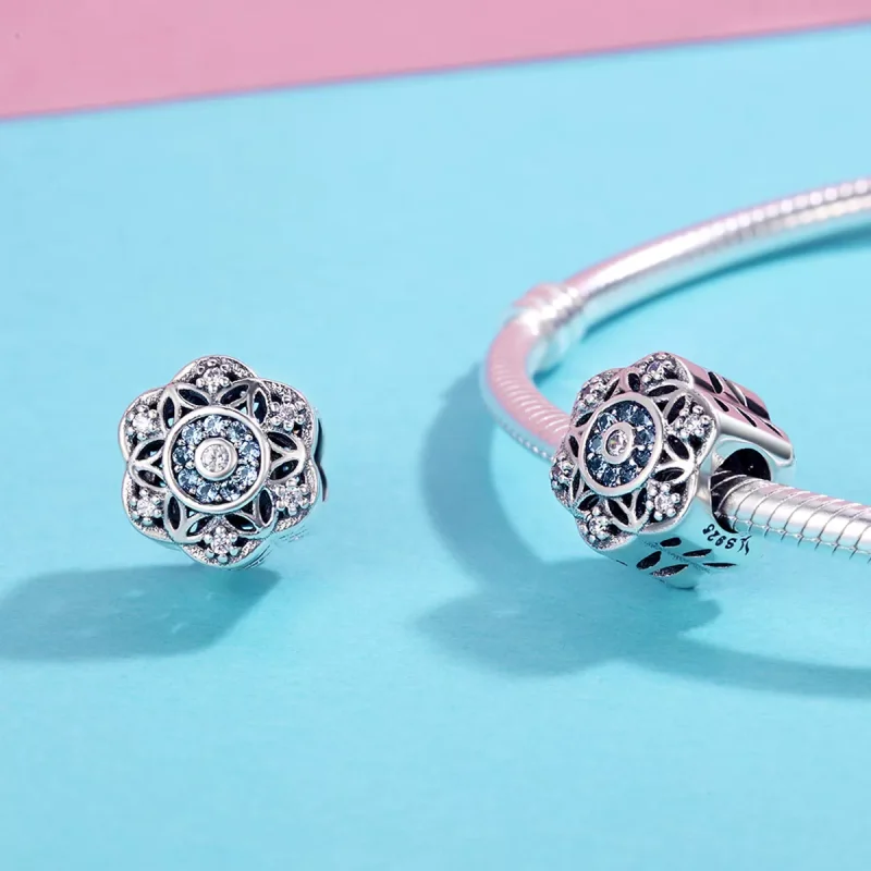 (resim) Pandora tarzı Romantik kar taneleri Charm - SCC247 - Görüntüle 5