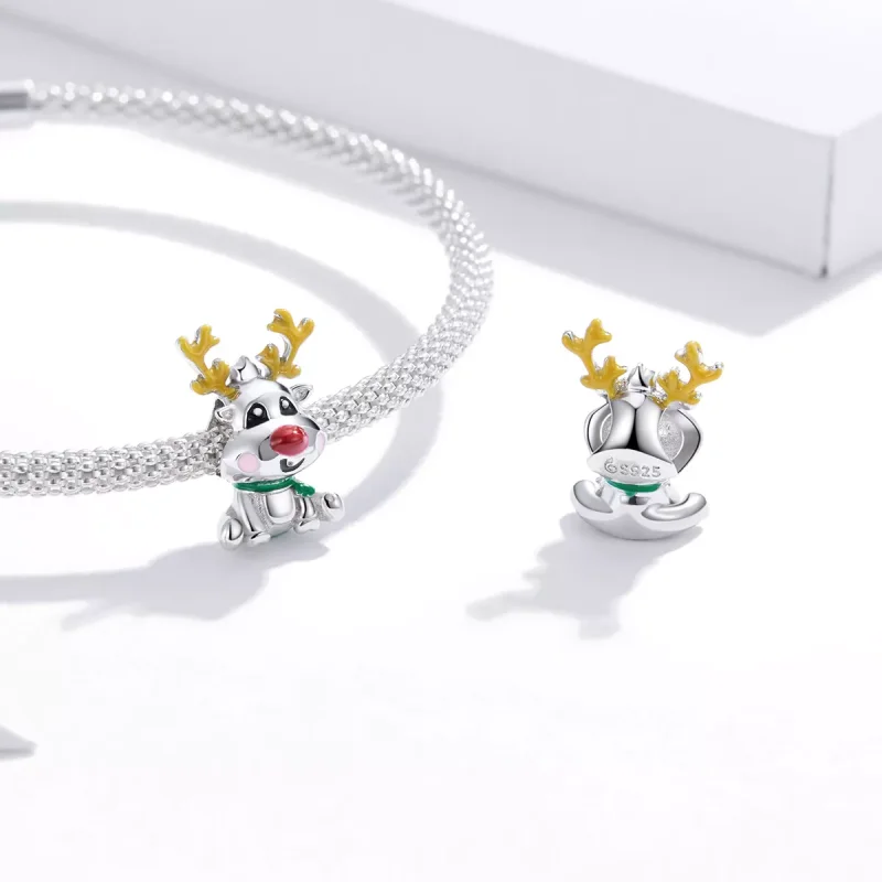 (resim) Pandora tarzı tomurcuklanan bir ren geyiği Charm - BSC375 - Görüntüle 4