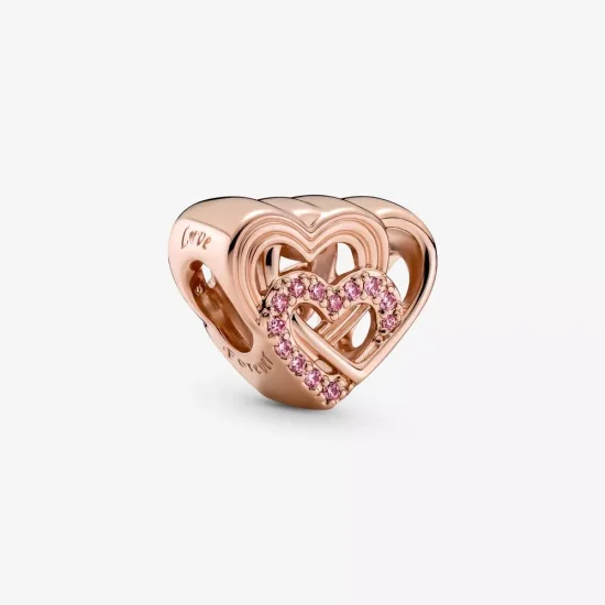 (resim) Birbirini Saran Aşk Kalpleri Charm - 789529C01