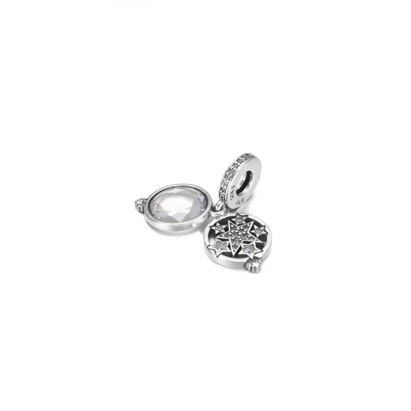 (resim) Büyüteçli Yıldız Çift Sallantılı Charm - 799640C01 - Görüntüle 2