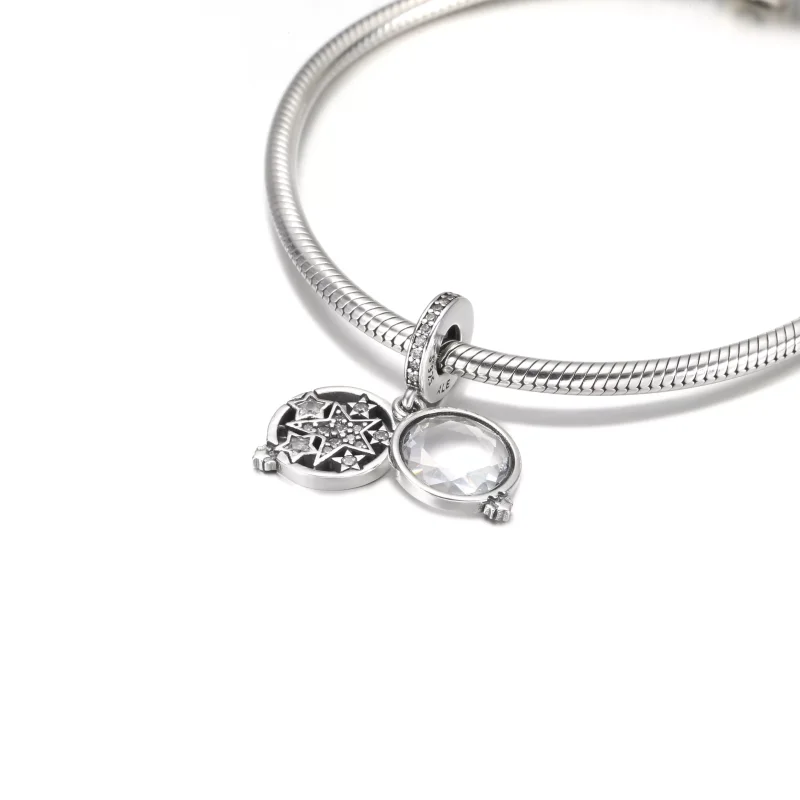 (resim) Büyüteçli Yıldız Çift Sallantılı Charm - 799640C01 - Görüntüle 5