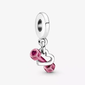 (resim) Dambıl ve Kalp Sallantılı Charm - 799545C01