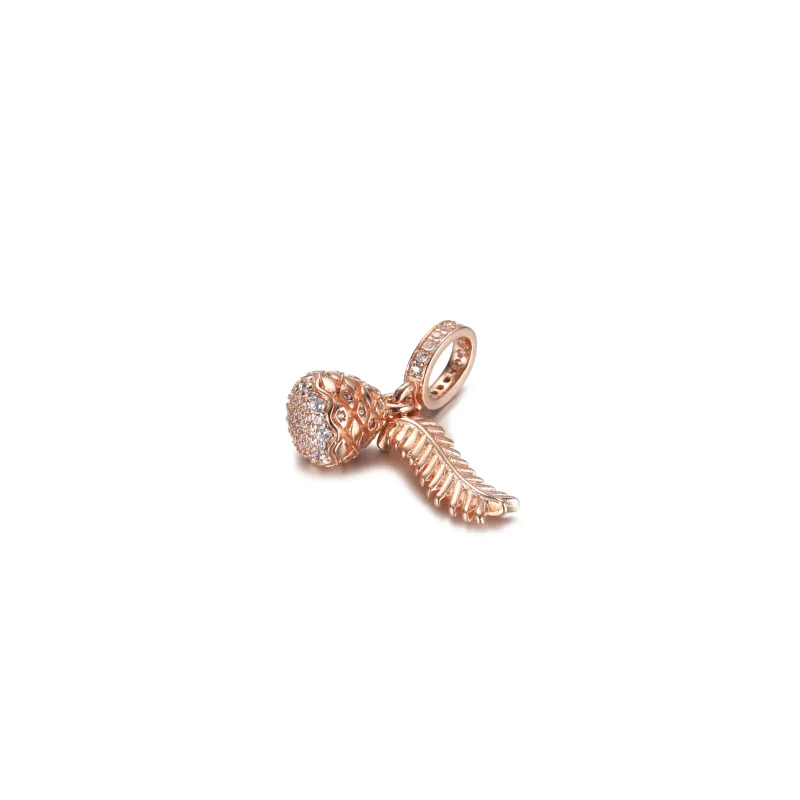 (resim) Işıltılı Çam Kozalağı Sallantılı Charm - 789557C01 - Görüntüle 2