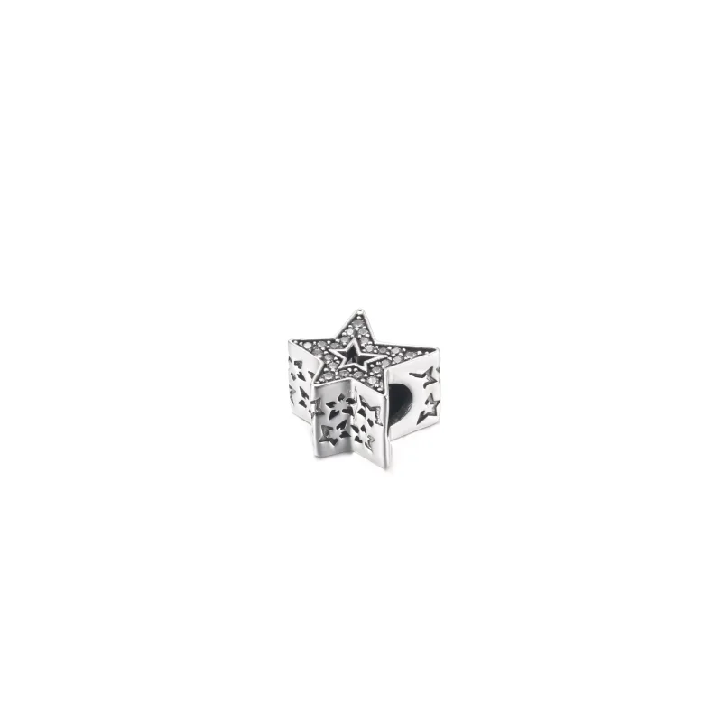 (resim) Işıltılı Asimetrik Yıldız Charm - 790016C01 - Görüntüle 2