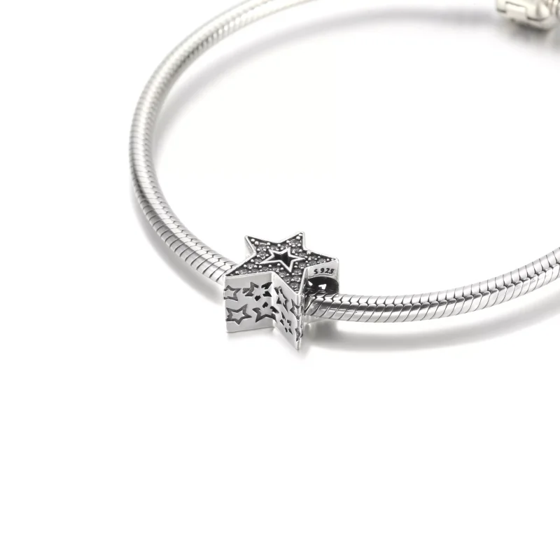 (resim) Işıltılı Asimetrik Yıldız Charm - 790016C01 - Görüntüle 5