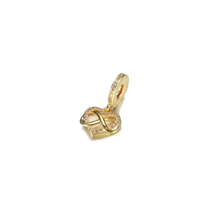 (resim) Işıltılı Sonsuz Kalp Sallantılı Charm - 759516C01 - Görüntüle 3