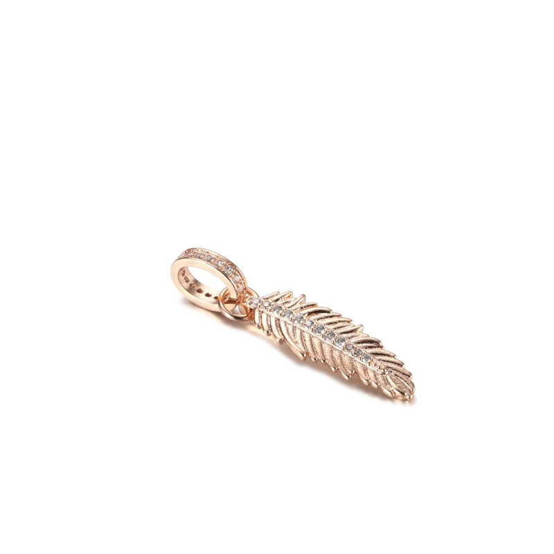 (resim) Işıltılı Tüy Sallantılı Charm - 789550C01 - Görüntüle 3