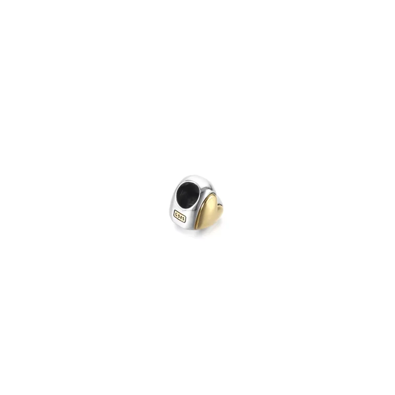 (resim) Kubbeli Altın Kalp Charm - 799415C00 - Görüntüle 4