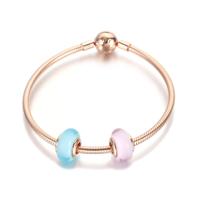 (resim) Mat Pembe Murano Cam Charm - 789421C00 - Görüntüle 3