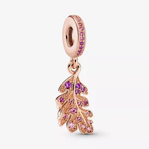 (resim) Meşe Yaprağı Sallantılı Charm - 789552C01