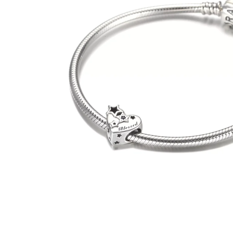 (resim) Minnettar Kalp ve Yıldızlar Charm - 799527C01 - Görüntüle 5