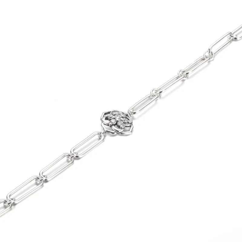 (resim) Pandora gül yaprakları bağlantısı Bilezik - 599409C01 - Görüntüle 3