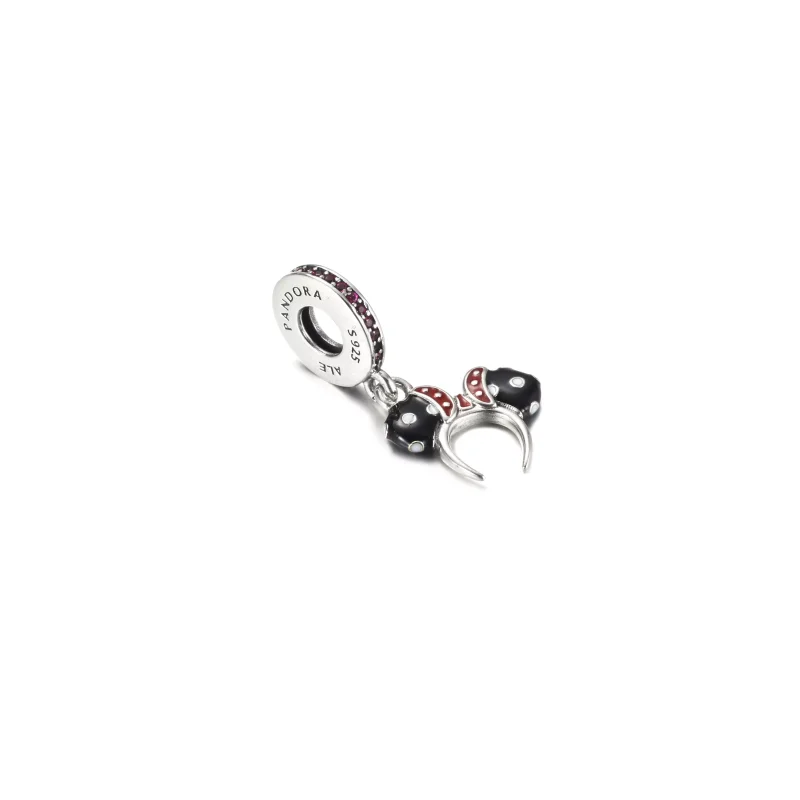 (resim) Pandora Minnie Mouse Siyah Beyaz Kulak Bandı Sallantılı Charm - P400942464791 - Görüntüle 3