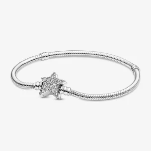 (resim) Pandora Moments Asimetrik Yıldız Klipsli Bileklik - 599639C01
