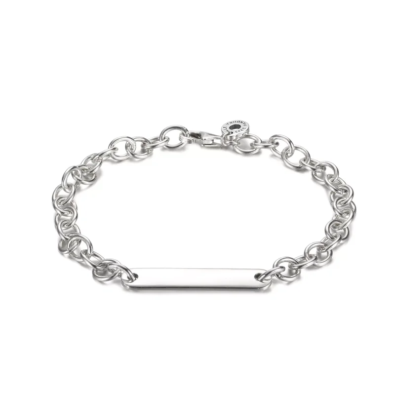 (resim) Pandora Oyulmuş Çubuk Bağlantısı Bilezik - 599523C00 - Görüntüle 2