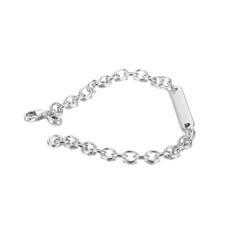 (resim) Pandora Oyulmuş Çubuk Bağlantısı Bilezik - 599523C00 - Görüntüle 4