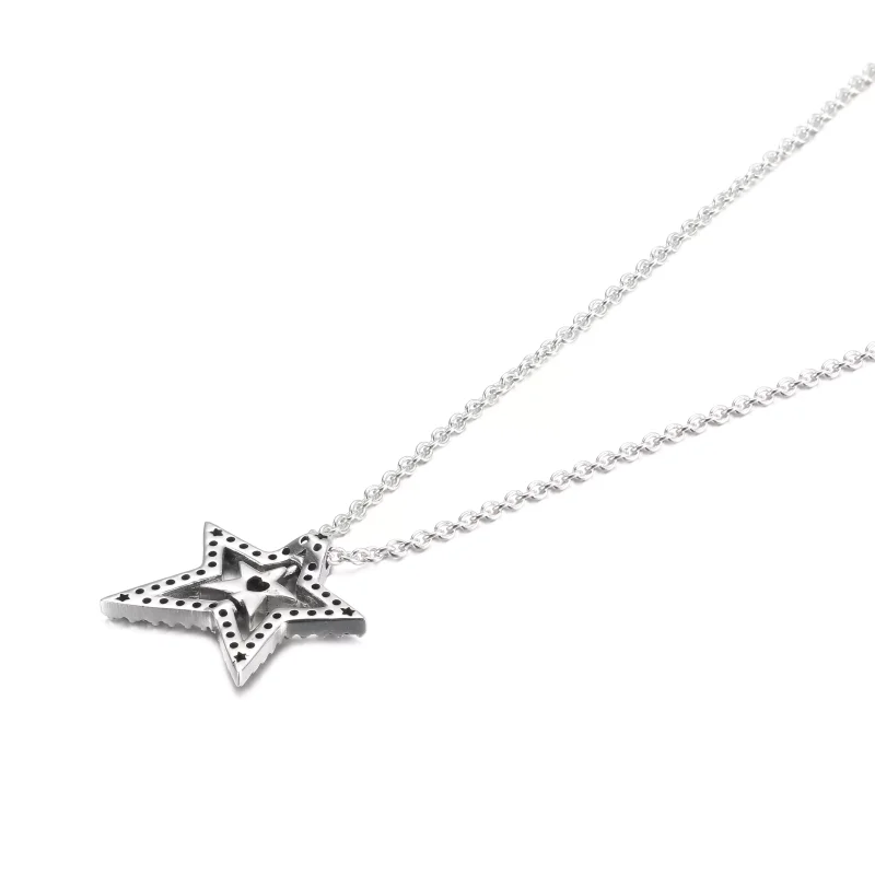 (resim) Pandora Pavé Asimetrik Yıldız Kolye - 390020C01 - Görüntüle 3