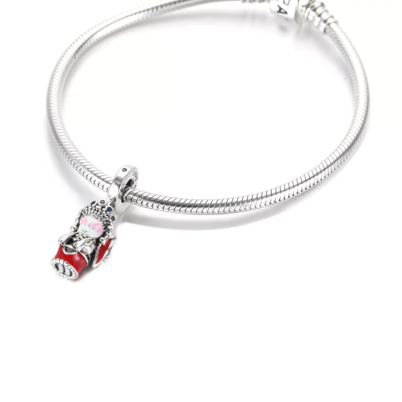 (resim) Pandora pekin opera bebeği Sallantılı Charm - 799387C01 - Görüntüle 5