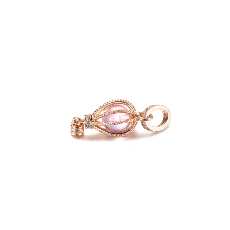 (resim) Parıltılı Pembe Sıcak Hava Balonu Sallantılı Charm - 789434C01 - Görüntüle 4