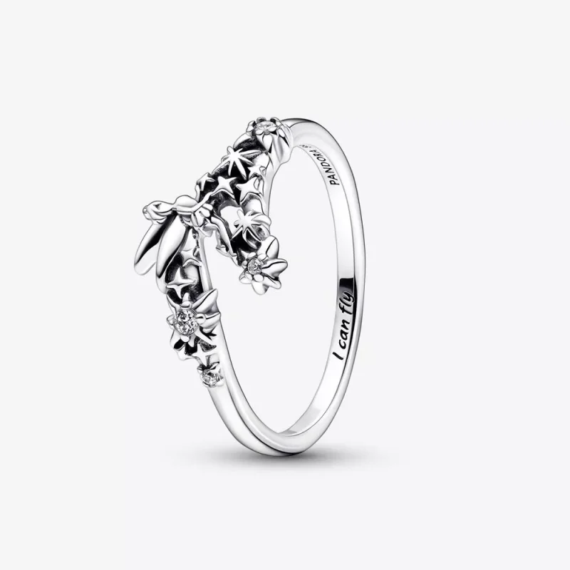 (resim) PANDORA Disney Tinker Bell Parlak Yüzük - 192516C01