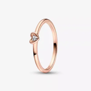 (resim) PANDORA Işıltılı Kalp Yüzük - 182495C01