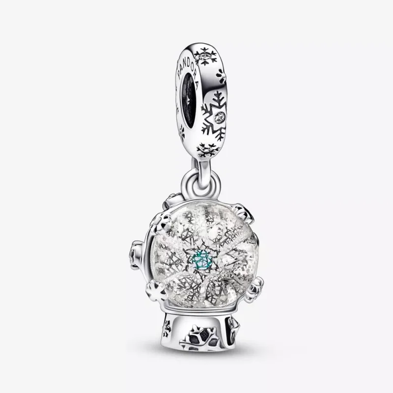 (resim) PANDORA Kar Tanesi Kar Küresi Asılı Süs - 792369C01