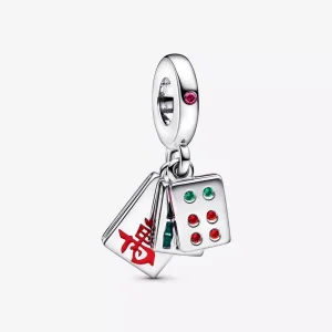 (resim) PANDORA Mahjong Üçlü Asılı Charm - 792523C01