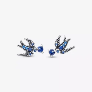 (resim) PANDORA Parlak Kırlangıç Küpe Küçük Çivi - 292568C01