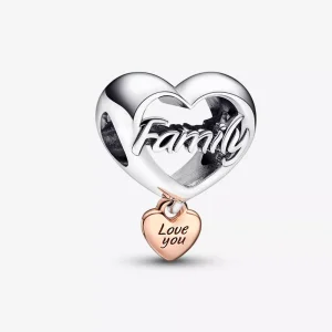 (resim) PANDORA Seni Seviyorum Aile Kalp Charm - 782326C00