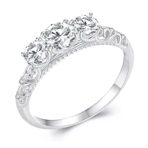 (resim) Pandora Stili 3 Taş Yüzük - MSR009
