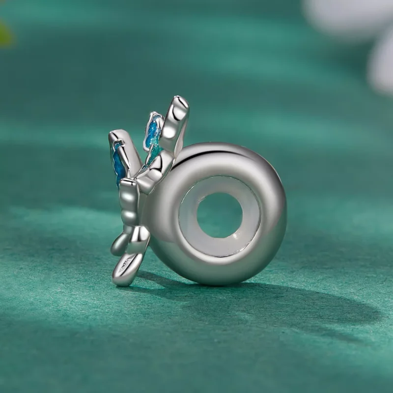 (resim) Pandora Stili Kelebek Spacer Charm - BSC789 - Görüntüle 3