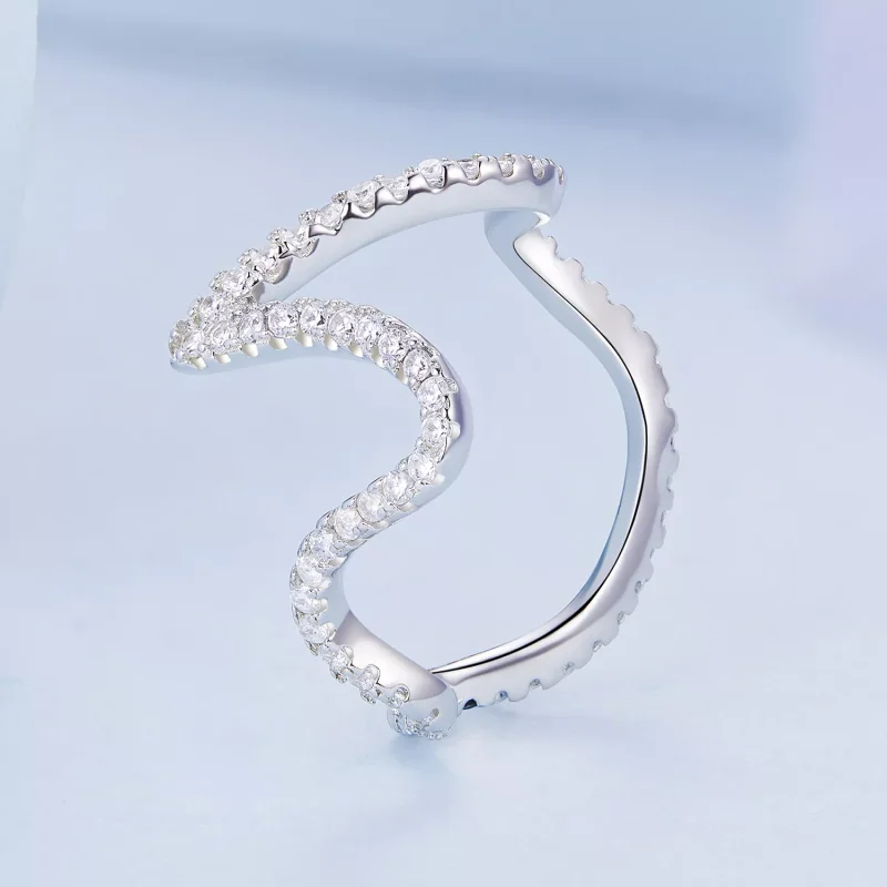 (resim) Pandora Stili Zig Zag Yüzük - BSR314 - Görüntüle 2