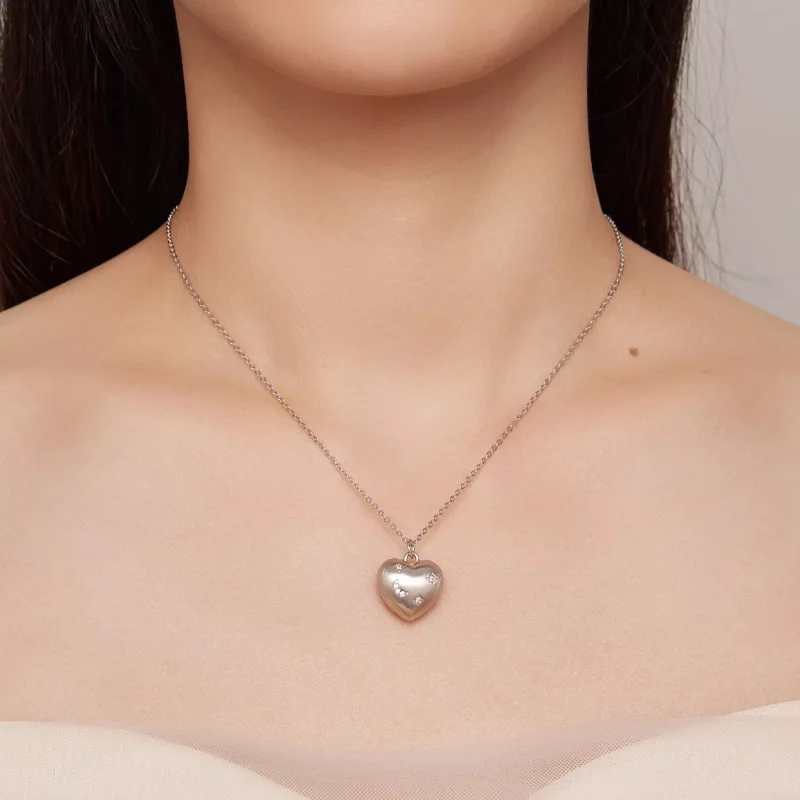 (resim) Pandora Stilinde Kazılı Kolye - BSN312 - Görüntüle 6