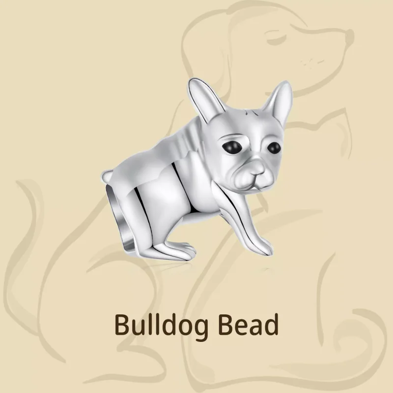 (resim) Pandora tarzı Bulldog Şanslıklığı - BSC796 - Görüntüle 4