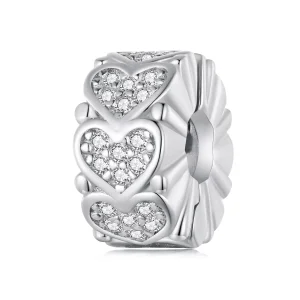 (resim) Pandora tarzı Kalp Spacer - BSC885