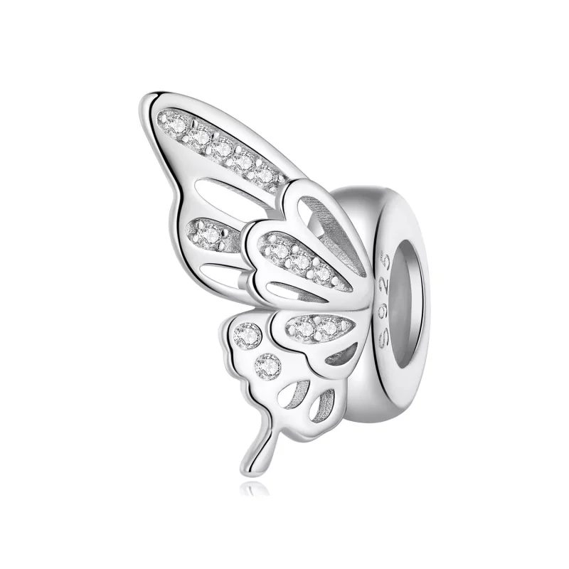 (resim) Pandora Tarzı Kelebekler Spacer Charm - BSC823 - Görüntüle 2