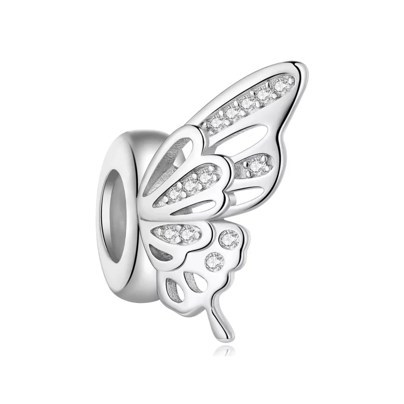 (resim) Pandora Tarzı Kelebekler Spacer Charm - BSC823 - Görüntüle 3