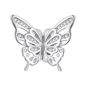 (resim) Pandora Tarzı Kelebekler Spacer Charm - BSC823