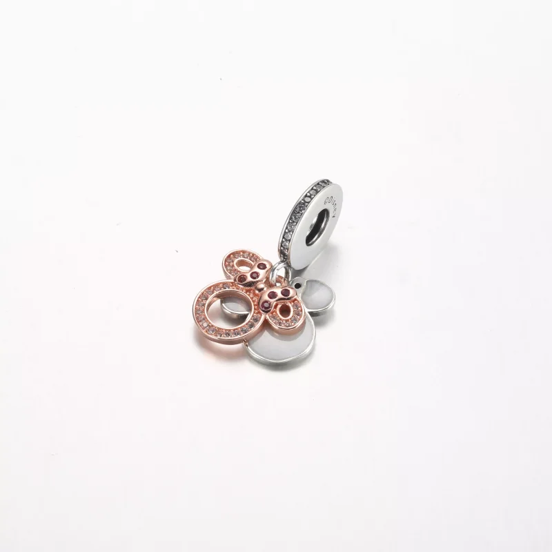 (resim) Pandora Disney Minnie Mouse Silhouette Çift Asılı Şanslılık Boncuk - 782615C01 - Görüntüle 2