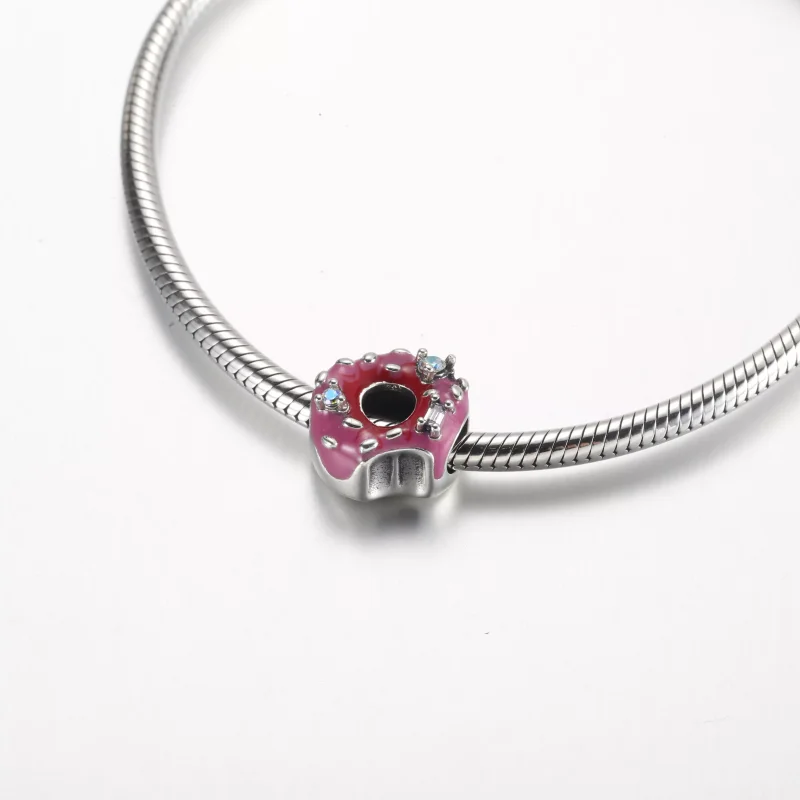 (resim) Pandora Donut gümüş charm - 792596C01 - Görüntüle 5