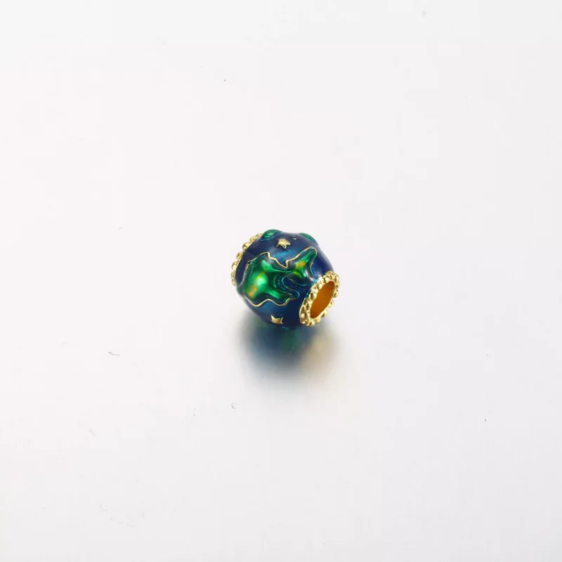 (resim) Pandora Earth 14k altın kaplama künye - 762431C01 - Görüntüle 3