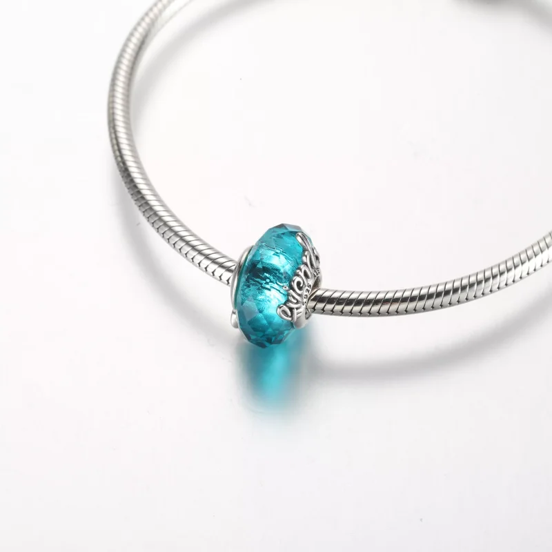 (resim) Pandora Faceted Murano Cam Arkadaşlık Kolye - 792762C01 - Görüntüle 4