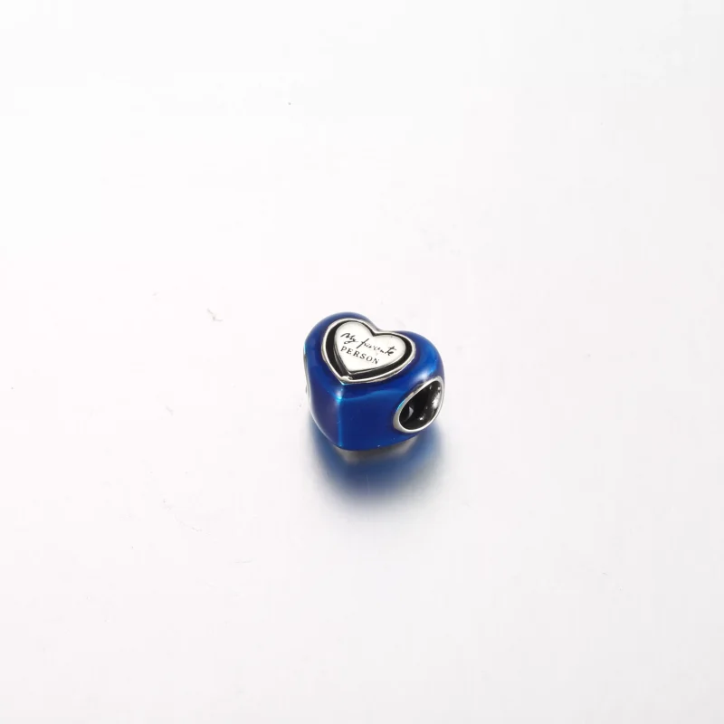(resim) Pandora Mavi Dönebilen Kalp Charm - 792750C01 - Görüntüle 4