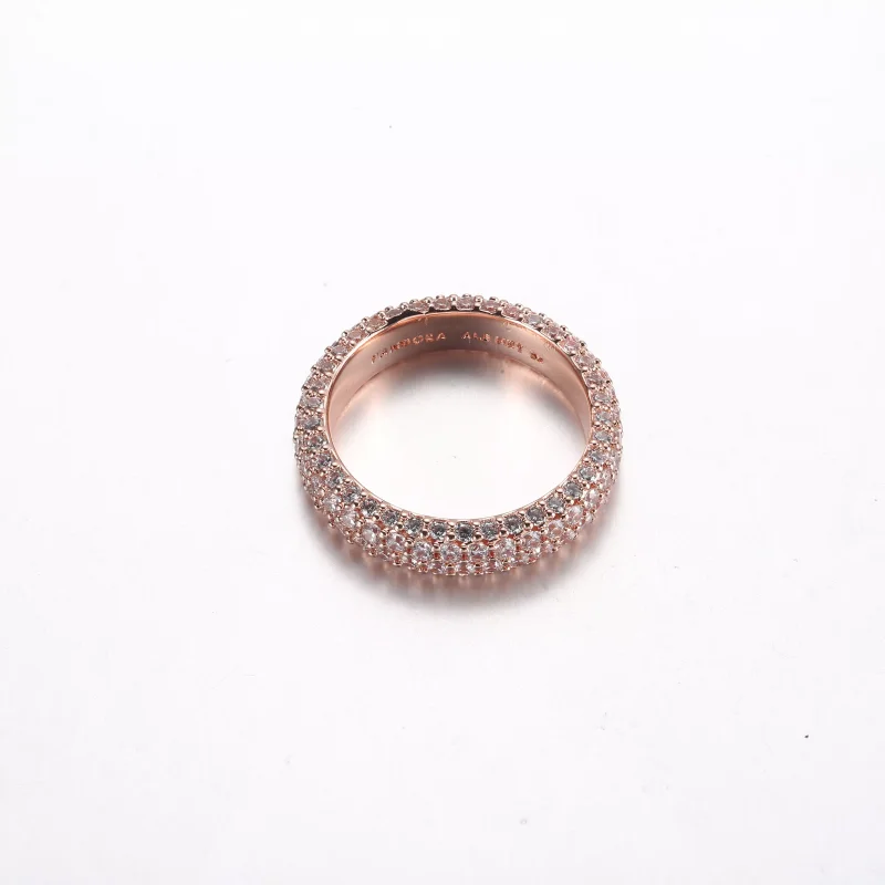 (resim) Pandora Timeless Pavé Çift Sıra Yüzük - 182629C01 - Görüntüle 3