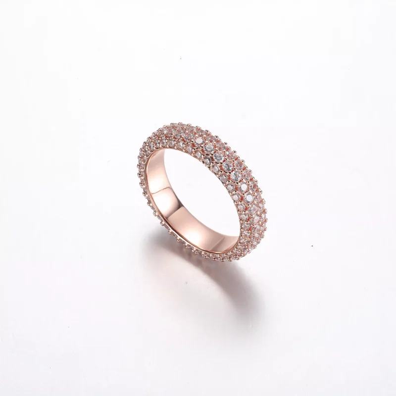 (resim) Pandora Timeless Pavé Çift Sıra Yüzük - 182629C01 - Görüntüle 4