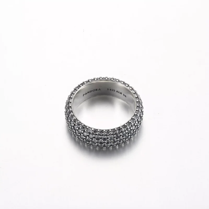 (resim) Pandora Timeless Pavé Üç Sıralı Yüzük - 192634C01 - Görüntüle 3