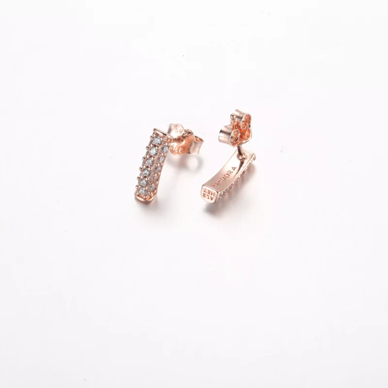 (resim) Pandora Timeless Pavé Tek Sıra Çubuk Küpe - 262626C01 - Görüntüle 4