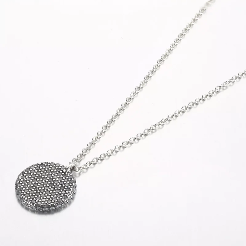 (resim) Pandora Timeless Pavé Yuvarlak Kolye - 392632C01-45 - Görüntüle 2