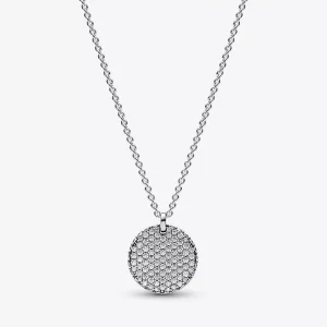 (resim) Pandora Timeless Pavé Yuvarlak Kolye - 392632C01-45
